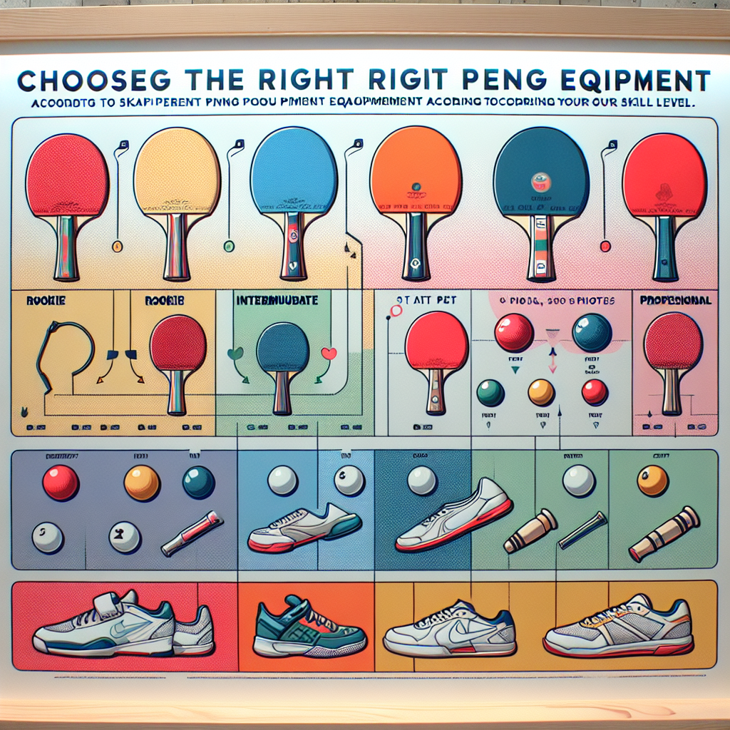 How to Choose the Right Ping Pong Equipment for Your Skill Level